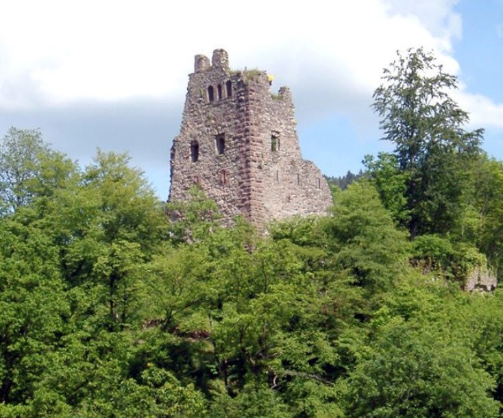 Burg Weiberzahn, Bärenburg, Germany